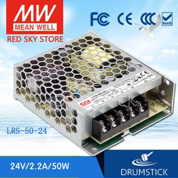 Steady MEAN WELL LRS-50-24 24V 2.2A meanwell LRS-50 24V 52.8W Single Output Switching Power Supply
Steady MEAN WELL LRS-50-24 24V 2.2A meanwell LRS-50 24V 52.8W Single Output Switching Power Supply
