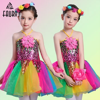 Girls Ballet Dress Children Dance Clothing Kids Sequins Ballet Costumes Tutu Ballet Dance Dress Party Pancake Stage Dancewear
Girls Ballet Dress Children Dance Clothing Kids Sequins Ballet Costumes Tutu Ballet Dance Dress Party Pancake Stage Dancewear
