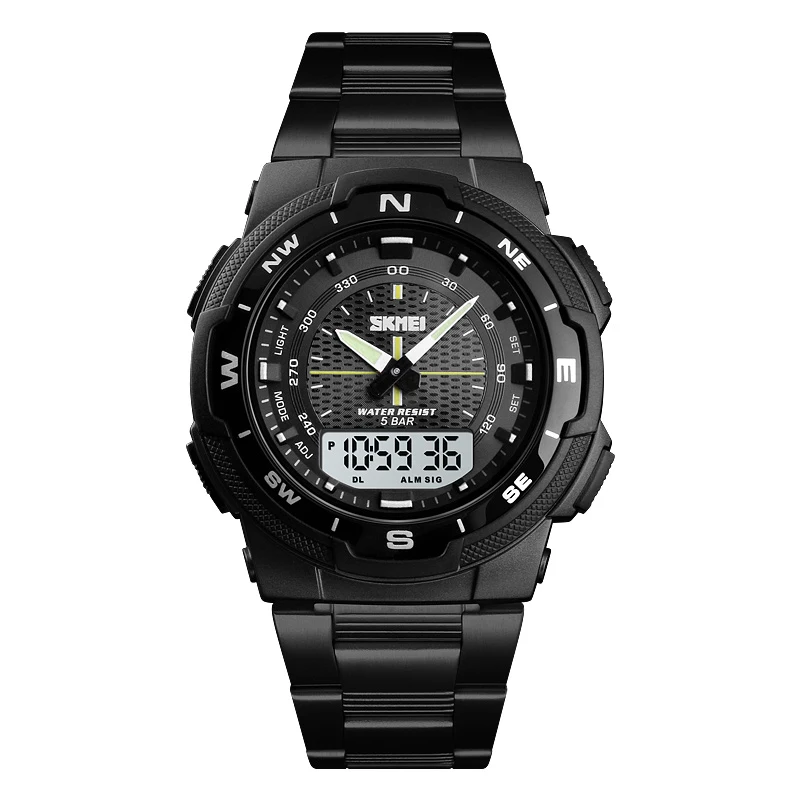 SKMEI Watch Men Fashion Sport Quartz Clock Mens Watches Top Brand Luxury Full Steel Business Waterproof Watch Men's Watch
SKMEI Watch Men Fashion Sport Quartz Clock Mens Watches Top Brand Luxury Full Steel Business Waterproof Watch Men's Watch