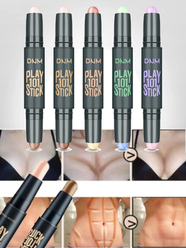 Concealer Cream Face Natural 2 in 1 Double-ended 3D V-face Contouring Skin Tone Corrector Bronzer Highlighter Stick
Concealer Cream Face Natural 2 in 1 Double-ended 3D V-face Contouring Skin Tone Corrector Bronzer Highlighter Stick
