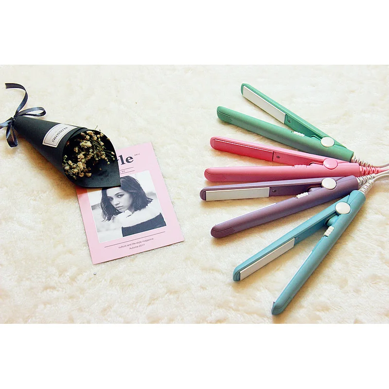 Portable Ceramic Hair Straightener LED Light Flat Iron Anti-Static Hair Curler MV99
Portable Ceramic Hair Straightener LED Light Flat Iron Anti-Static Hair Curler MV99