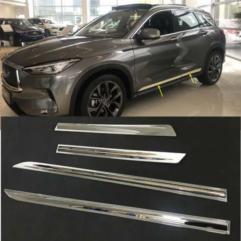 ABS Chromium Plating car Door Side Anti-collision Decorative Bright Strip For 18 Infiniti QX50 Body Decorative Strips
ABS Chromium Plating car Door Side Anti-collision Decorative Bright Strip For 18 Infiniti QX50 Body Decorative Strips