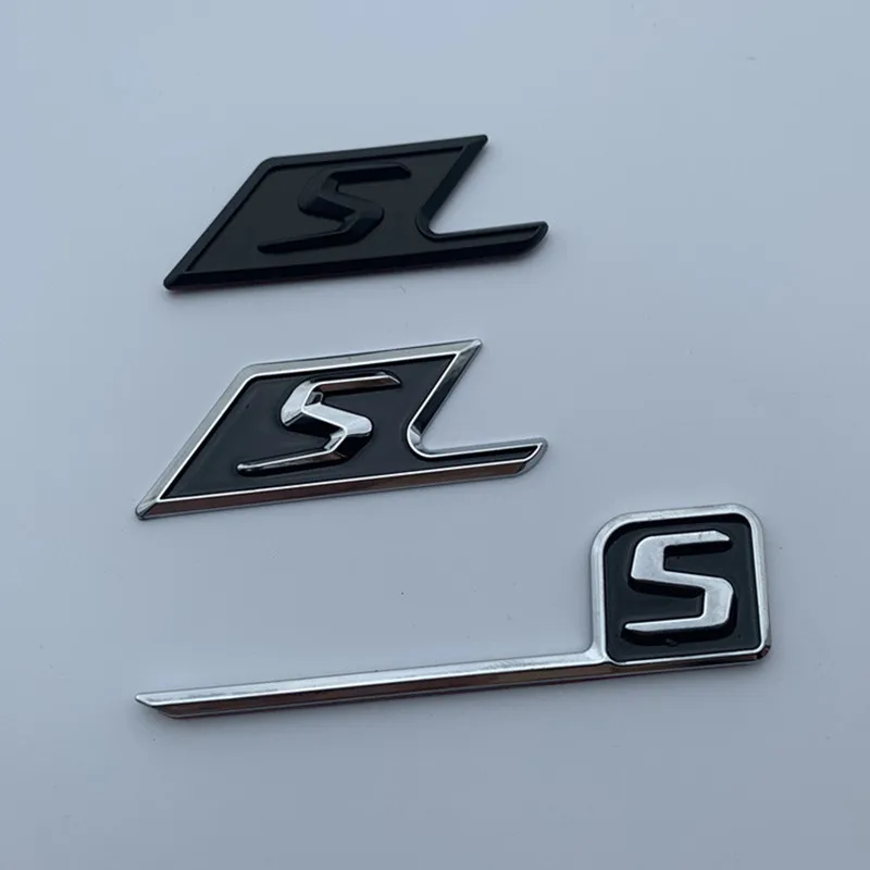 3D ABS S Badge car rear emblem sticker Auto accessories for Mercedes Benz w117 cla45 w205 c63 w212 w207 w176 gla45 A B C E Class
3D ABS S Badge car rear emblem sticker Auto accessories for Mercedes Benz w117 cla45 w205 c63 w212 w207 w176 gla45 A B C E Class