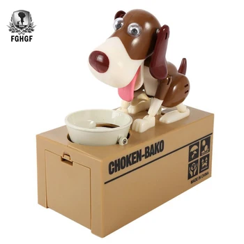 New Designer Money Box Puppy Hungry Eating Dog Coin Bank Piggy Bank Children's Toys Decor Interesting Children's Gift
New Designer Money Box Puppy Hungry Eating Dog Coin Bank Piggy Bank Children's Toys Decor Interesting Children's Gift