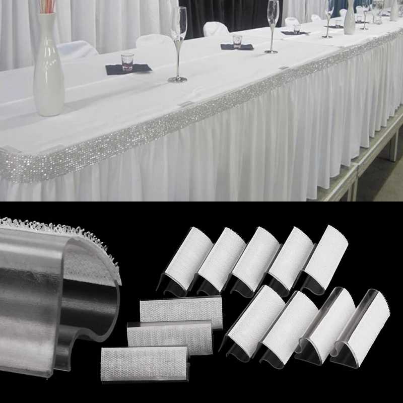 12Pcs Tablecloth Clips Picnic Table Cloth Skirting Clamp Plastic Table Cover Skirt Holder for Home Kitchen Wedding Party Banquet
12Pcs Tablecloth Clips Picnic Table Cloth Skirting Clamp Plastic Table Cover Skirt Holder for Home Kitchen Wedding Party Banquet