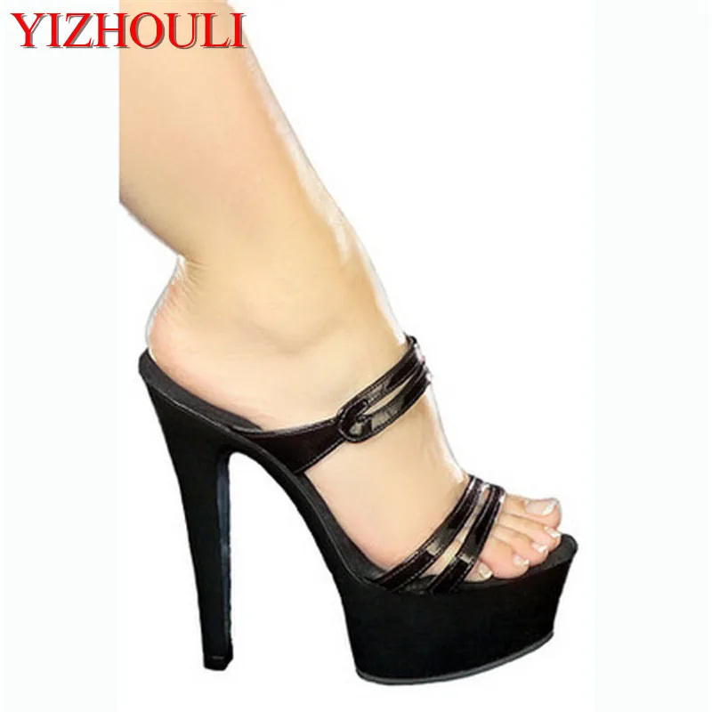 High 15 cm high in the bottom of the painted slippers, the thick waterproof princess sandals runway shows slippers
High 15 cm high in the bottom of the painted slippers, the thick waterproof princess sandals runway shows slippers