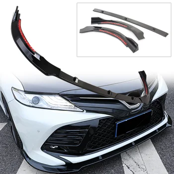 For 2018 Toyota Camry 18 SE Version Only 3pcs/Set Auto Front Bumper Lip Cover Glossy Black Trim Spoilers Wing Protection
For 2018 Toyota Camry 18 SE Version Only 3pcs/Set Auto Front Bumper Lip Cover Glossy Black Trim Spoilers Wing Protection