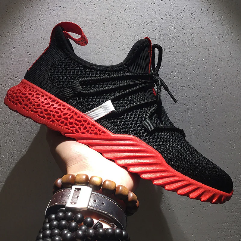 Sneakers Men 2019 Summer EVA Sole Breathable Flying Weaving Shoes Boys 4 Colors Lace-Up Casual Footwear For Men Basket Homme
Sneakers Men 2019 Summer EVA Sole Breathable Flying Weaving Shoes Boys 4 Colors Lace-Up Casual Footwear For Men Basket Homme