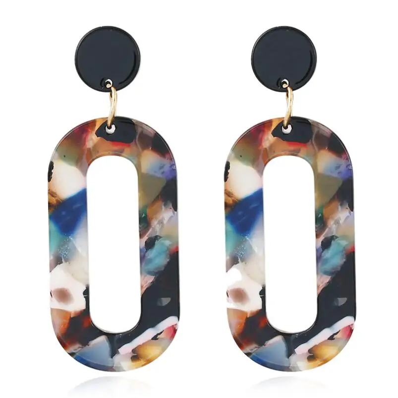 New Hot Acrylic Personality Camouflage Oval Stud Earrings For Women Fashion Jewelry Accessories Statement Earrings 2018 AE438
New Hot Acrylic Personality Camouflage Oval Stud Earrings For Women Fashion Jewelry Accessories Statement Earrings 2018 AE438