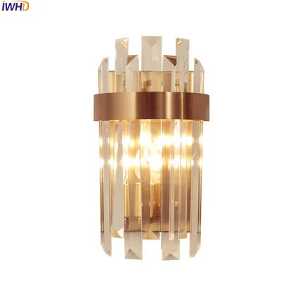 IWHD Nordic Modern Crystal LED Wall Lights Fixtures Living Room Hotel Beside Lamp Wall Light Sconce Arandelas Cristal Lustre
IWHD Nordic Modern Crystal LED Wall Lights Fixtures Living Room Hotel Beside Lamp Wall Light Sconce Arandelas Cristal Lustre