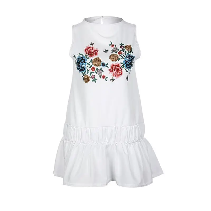 Summer Dress Women Floral Printed Sleeveless O-Neck Ruffles Beach Dress Vestidos WS7580M
Summer Dress Women Floral Printed Sleeveless O-Neck Ruffles Beach Dress Vestidos WS7580M