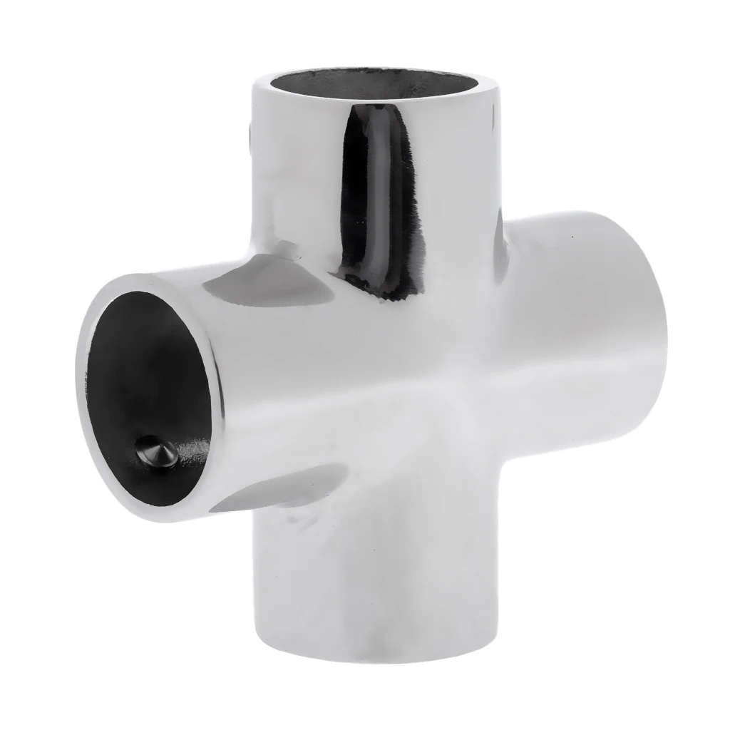 316 stainless Steel Marine Yacht Boat Hand Rail Fitting 1' Pipe 4 Way Tee Cross Joint Hardware 71x71 mm Marine Boat Parts
316 stainless Steel Marine Yacht Boat Hand Rail Fitting 1' Pipe 4 Way Tee Cross Joint Hardware 71x71 mm Marine Boat Parts