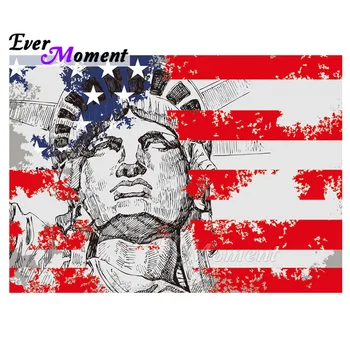 Ever Moment Diamond Painting America Statue of Liberty Full Square Drill Picture Of Rhinestone Diamond Embroidery Decor 3F1913
Ever Moment Diamond Painting America Statue of Liberty Full Square Drill Picture Of Rhinestone Diamond Embroidery Decor 3F1913