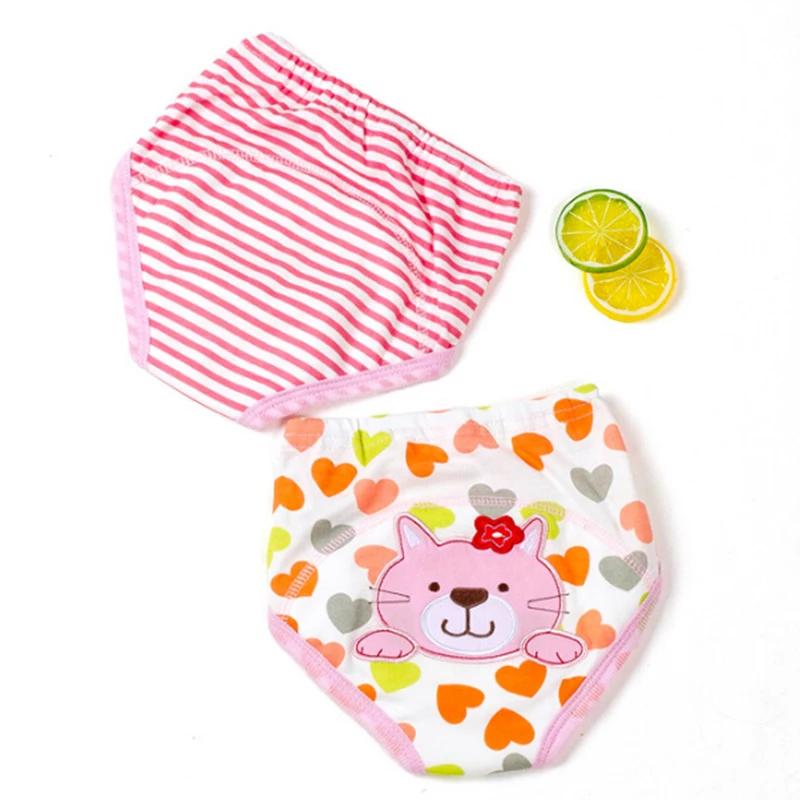 2 Pcs Baby Panties Potty Training Underwear Diapers Cotton Blend Diapers Panties High Quality Prctical Washable Reusable Diaper
2 Pcs Baby Panties Potty Training Underwear Diapers Cotton Blend Diapers Panties High Quality Prctical Washable Reusable Diaper