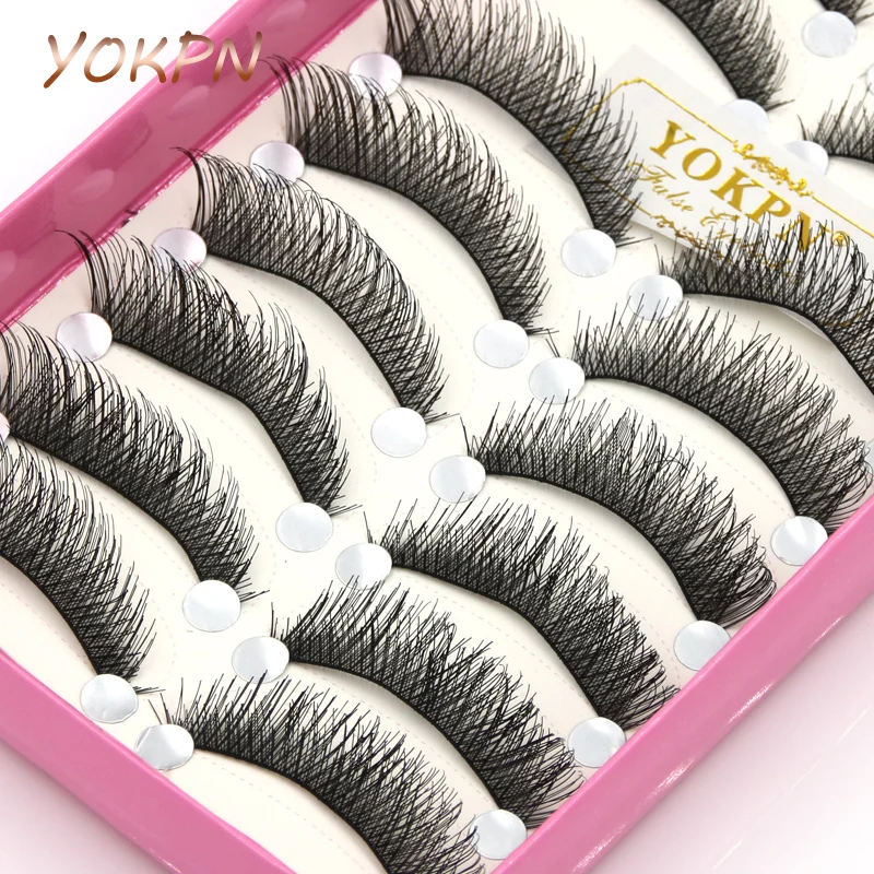 YOKPN Tapered Natural Thick False Eyelashes Winged Cross Long Fake Eyelashes Stagecraft False Eyelashes Tool Makeup
YOKPN Tapered Natural Thick False Eyelashes Winged Cross Long Fake Eyelashes Stagecraft False Eyelashes Tool Makeup