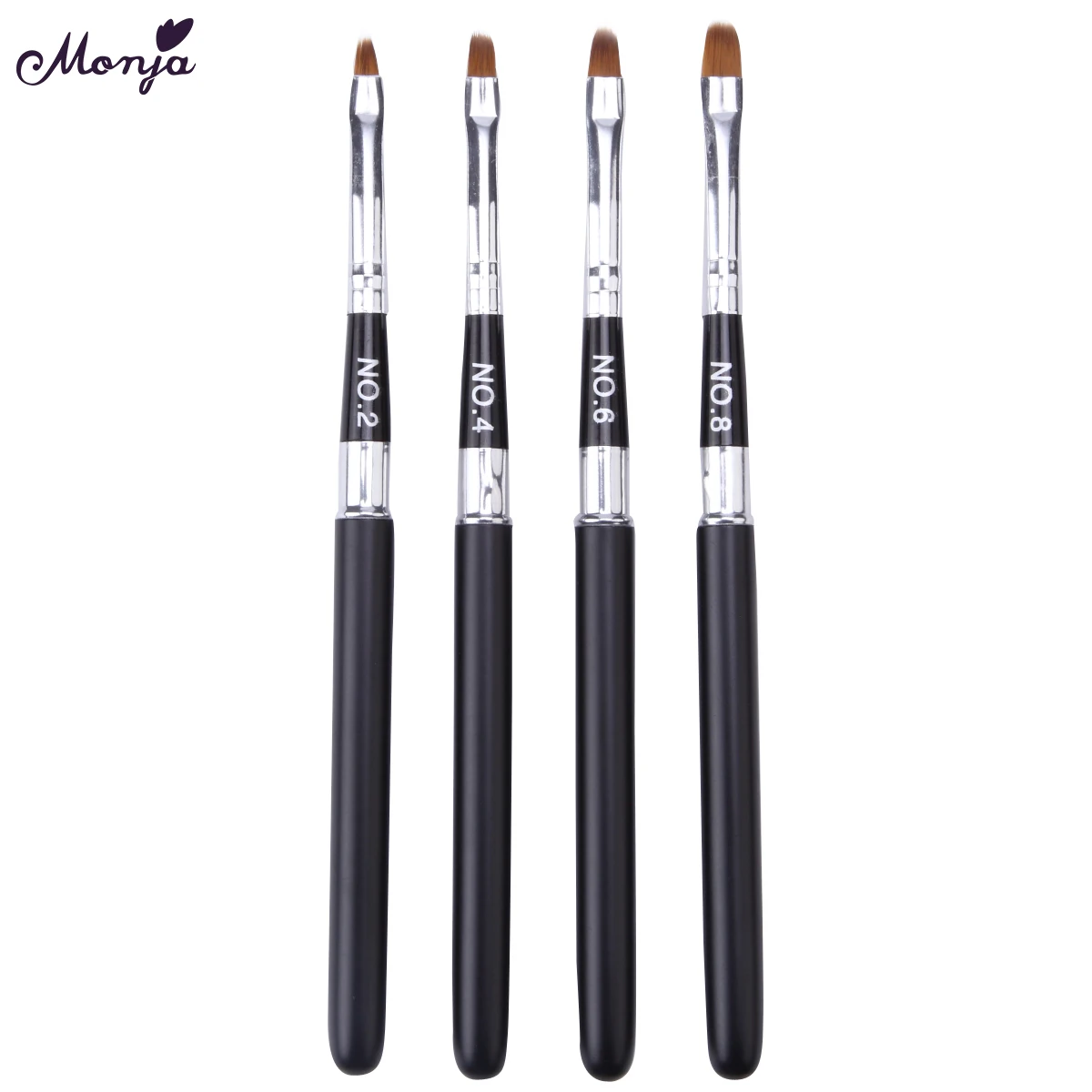 Monja Detachable No.2/4/6/8 Nail Acrylic UV Gel Extension Builder Drawing Brush Flower Pattern DIY Painting Pen Manicure Tool
Monja Detachable No.2/4/6/8 Nail Acrylic UV Gel Extension Builder Drawing Brush Flower Pattern DIY Painting Pen Manicure Tool
