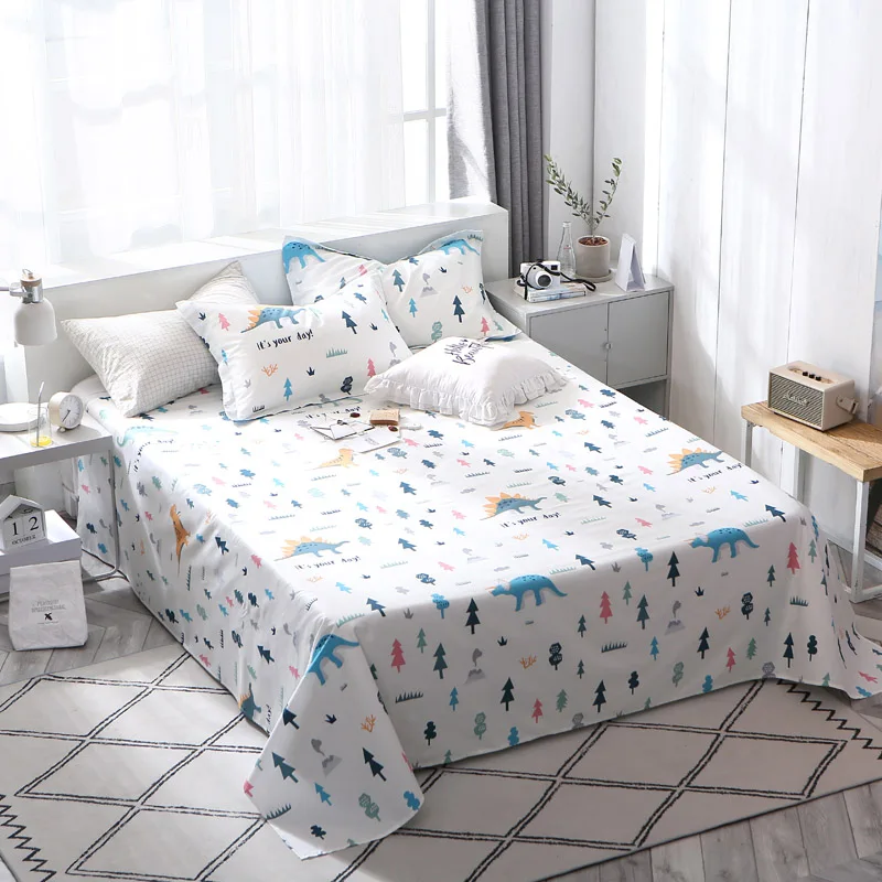 King Size Bed Sheet With Pillowcase Single Double Queen Bed Linen Cartoon Colored Small Tree Flat Sheet Set Leaf Bedding Sheet
King Size Bed Sheet With Pillowcase Single Double Queen Bed Linen Cartoon Colored Small Tree Flat Sheet Set Leaf Bedding Sheet