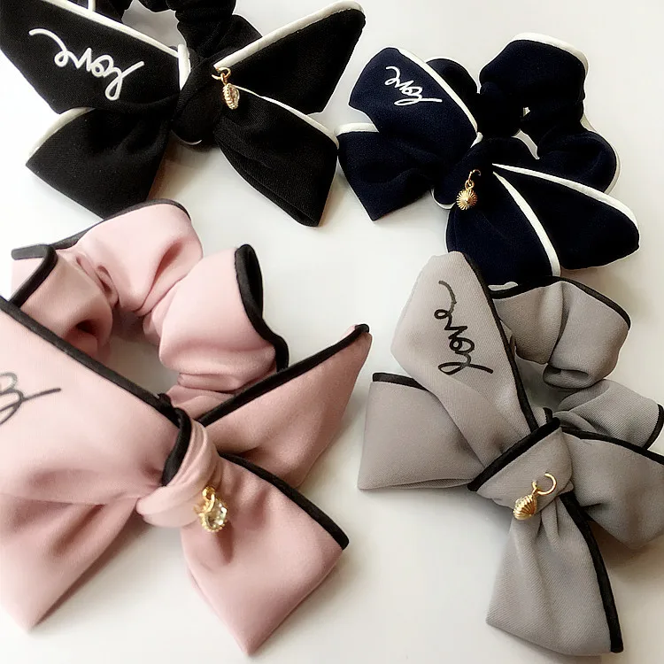 Korea Bow Letter love Sweet Elastic Hair Bands Rubber Band Hair Accessories For Girls Ribbon Hair Ties Gum for Hair
Korea Bow Letter love Sweet Elastic Hair Bands Rubber Band Hair Accessories For Girls Ribbon Hair Ties Gum for Hair