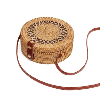 Retro Handwoven Round Rattan Crossbody Bag Storage Shoulder Tote Bag For Women Organizer Storage Case Toto
Retro Handwoven Round Rattan Crossbody Bag Storage Shoulder Tote Bag For Women Organizer Storage Case Toto