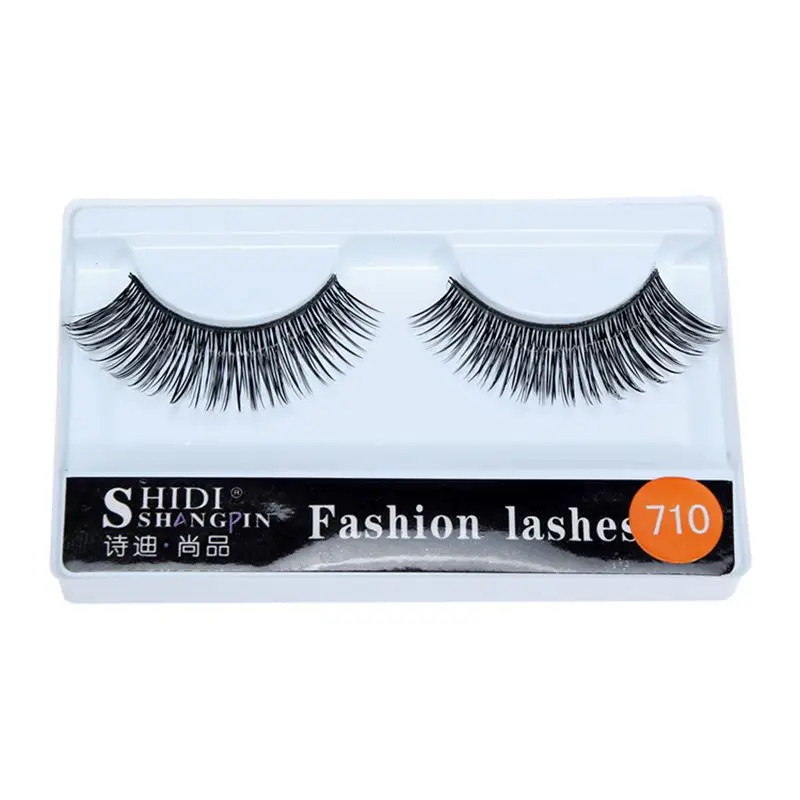 SHIDISHANGPIN 1 pair of false eyelash false eyelashes Eyelashes -707 natural long eyes
SHIDISHANGPIN 1 pair of false eyelash false eyelashes Eyelashes -707 natural long eyes