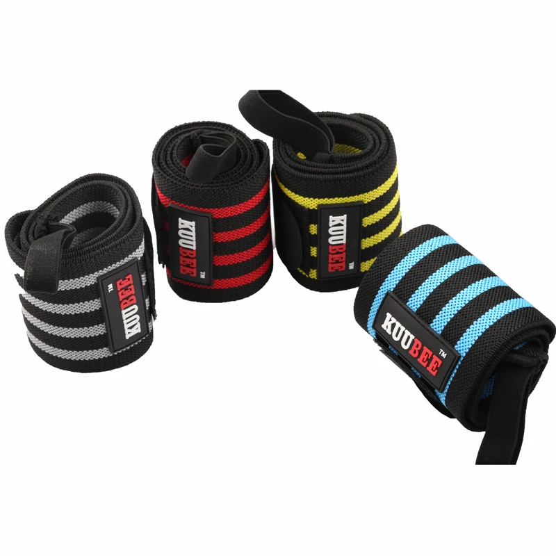 2Pcs Weight Lifting Straps Pressurized Sport Safety Elastic Wrist Bands Barbell Support Hand Wrist Wraps 2Pcs Weight Lifting Straps Pressurized Sport Safety Elastic Wrist Bands Barbell Support Hand Wrist Wraps