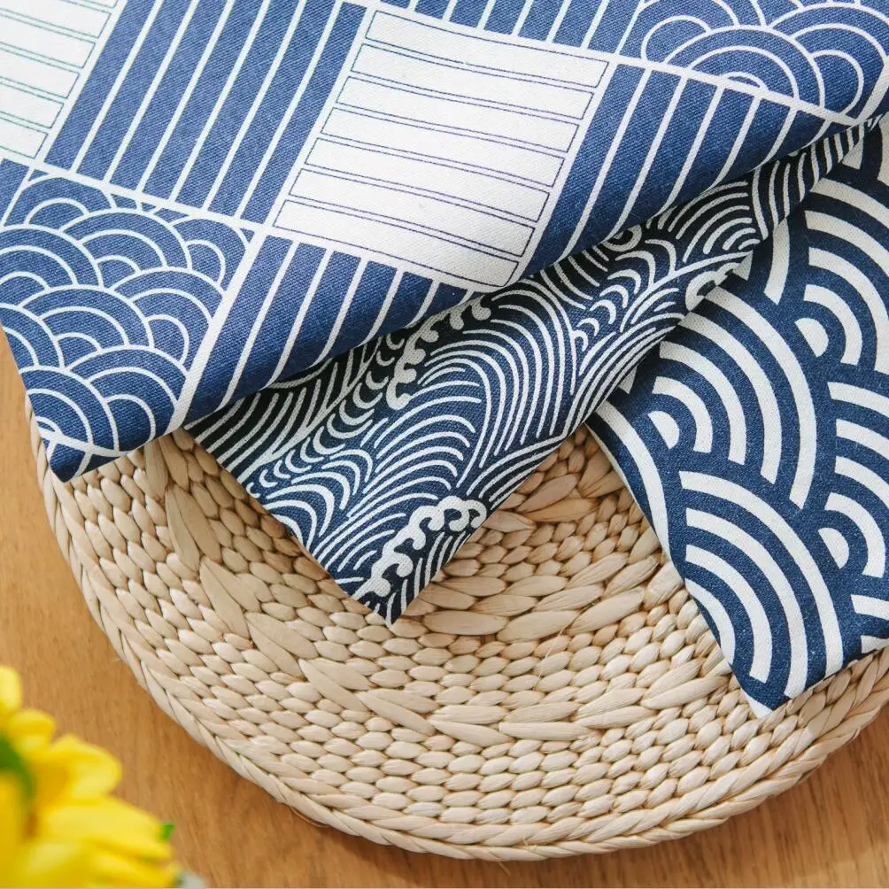 Western Nordic Napkin Plaid Fabrics Linen Table Mat Placemat Japanese Style Navy Blue Home Decoration
Western Nordic Napkin Plaid Fabrics Linen Table Mat Placemat Japanese Style Navy Blue Home Decoration
