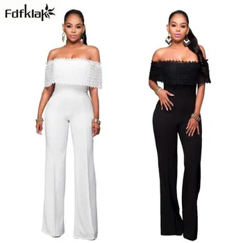 European style long jumpsuits for women 2019 new strapless bodysuit body feminino black white overalls rompers mujer A0881
European style long jumpsuits for women 2019 new strapless bodysuit body feminino black white overalls rompers mujer A0881