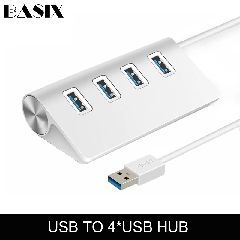 Basix USB 3.0 Multi HUB Splitter 4 ports High Speed HUBs 4 Port Expansion For Desktop PC Laptop Adapter USB HUB
Basix USB 3.0 Multi HUB Splitter 4 ports High Speed HUBs 4 Port Expansion For Desktop PC Laptop Adapter USB HUB