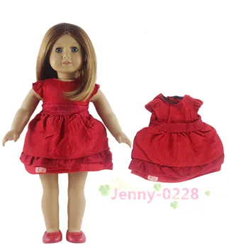Red Fashion Style Doll Clothes Princess Dress for 18'' American Doll
Red Fashion Style Doll Clothes Princess Dress for 18'' American Doll