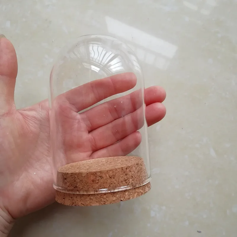 50 X Artlass Empty Glass Cloche Bell Jar Tabletop Display Dome With Cork Base Wholesale D65 x H100mm
50 X Artlass Empty Glass Cloche Bell Jar Tabletop Display Dome With Cork Base Wholesale D65 x H100mm