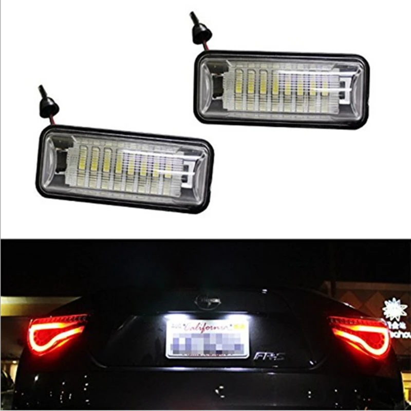 2Pcs LED License Plate Light Number Lamps Error Free 18 LED For Subaru BRZ Legacy WRX STI Impreza XV Crosstrek
2Pcs LED License Plate Light Number Lamps Error Free 18 LED For Subaru BRZ Legacy WRX STI Impreza XV Crosstrek