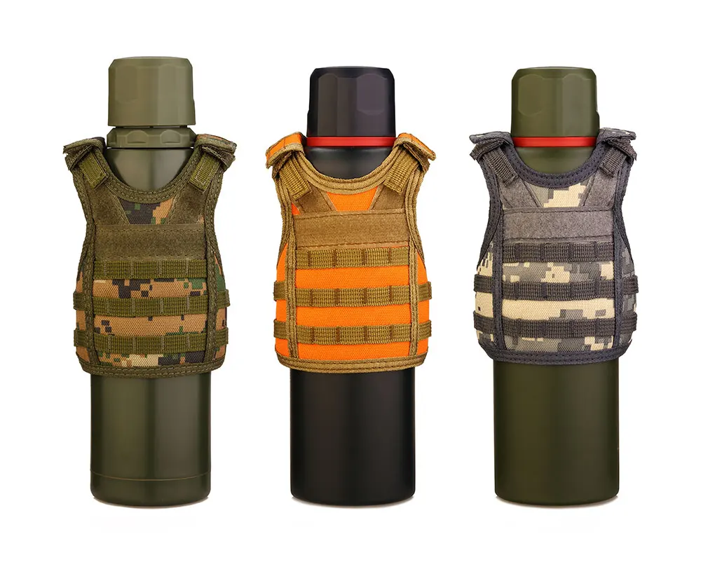 SINAIRSOFT Tactical Premium Beer Military Molle Mini Miniature Hunting Vests Beverage Cooler adjustable shoulder straps LY2074 20