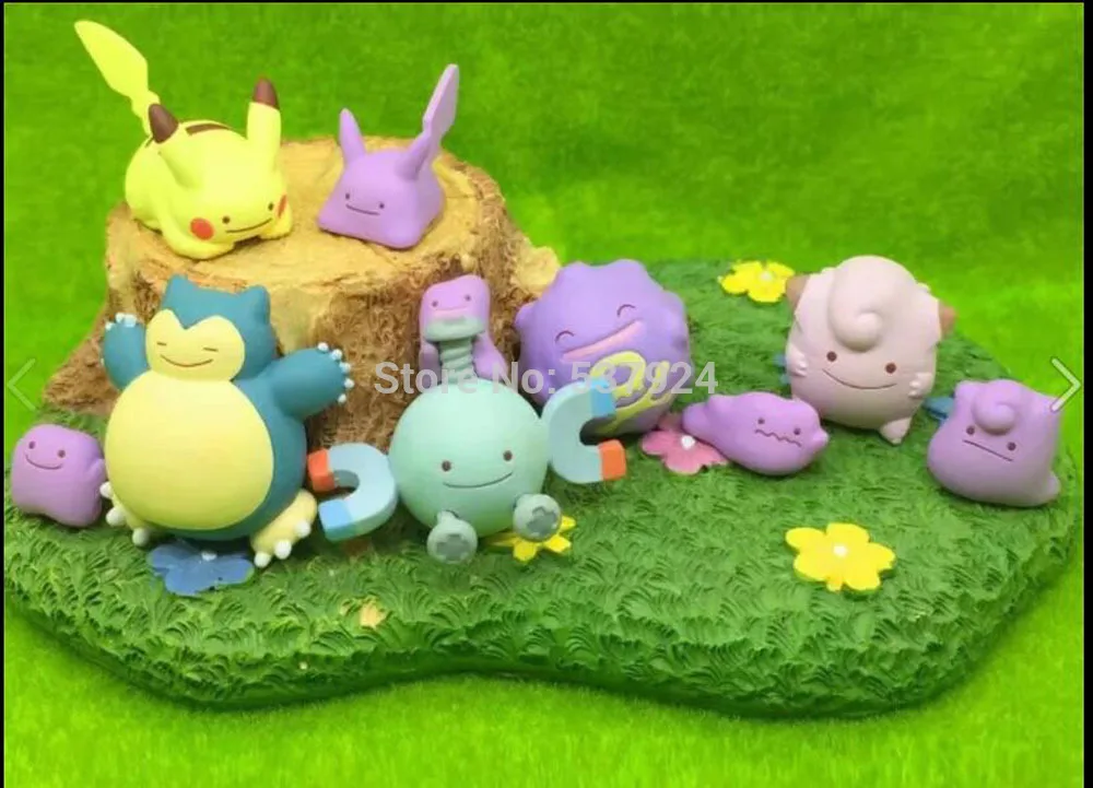 New 5Pcs Pikachu Snorlax Koffing Magnemite Clefair 5CM*5CM*7.5CM PVC Action Figure
New 5Pcs Pikachu Snorlax Koffing Magnemite Clefair 5CM*5CM*7.5CM PVC Action Figure