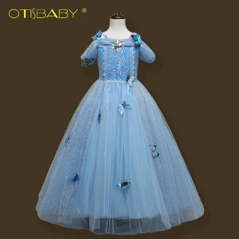 Girls Fantasy Cinderella Princess Aurora Dresses Ball Gowns Kids Sofia Rapunzel Lace Belle Dress Girl Elsa Snow White Costume
Girls Fantasy Cinderella Princess Aurora Dresses Ball Gowns Kids Sofia Rapunzel Lace Belle Dress Girl Elsa Snow White Costume