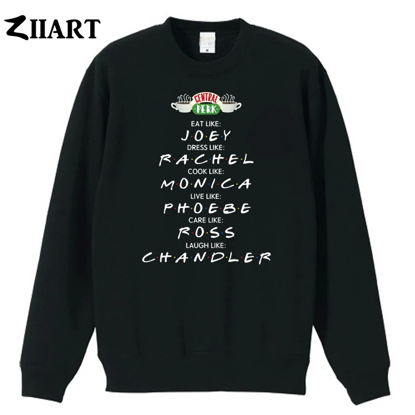 friends central perk joey rachel monica phoebe ross chandler couple clothes boys man male cotton autumn winter fleece Sweatshirt
friends central perk joey rachel monica phoebe ross chandler couple clothes boys man male cotton autumn winter fleece Sweatshirt
