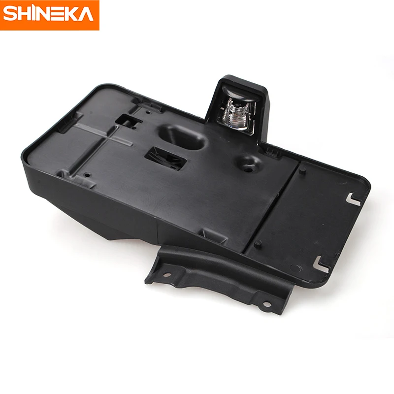 SHINEKA ABS Car Exterior Rear License Plate Bracket Holder With 12V Light Decoration For Jeep Wrangler 2007+ Car Styling
SHINEKA ABS Car Exterior Rear License Plate Bracket Holder With 12V Light Decoration For Jeep Wrangler 2007+ Car Styling