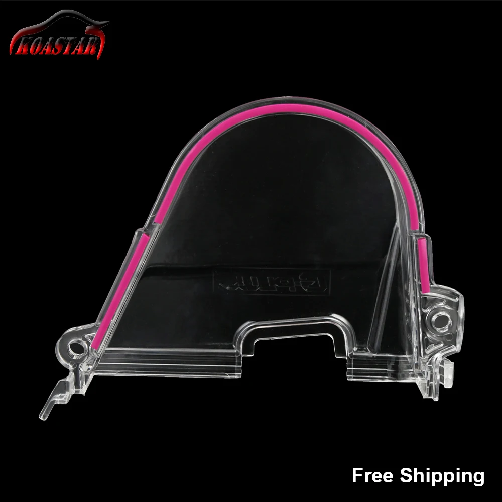 CLEAR CAM GEAR COVER TIMING BELT COVER TURBO CAM PULLEY FOR HONDA CIVIC 96-00 EK D15 92-95 EG D16
CLEAR CAM GEAR COVER TIMING BELT COVER TURBO CAM PULLEY FOR HONDA CIVIC 96-00 EK D15 92-95 EG D16