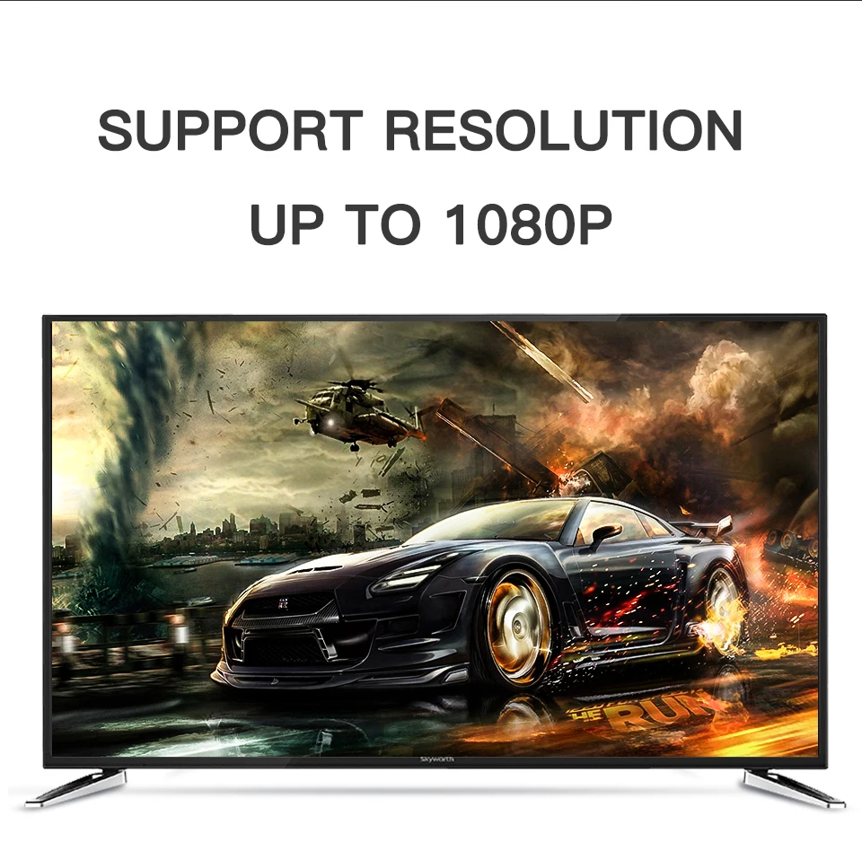 CHOSEAL 1080P VGA Cable VGA to VGA 3+9 Cable with Ferrites For Computer Projector Monitor TV (2)