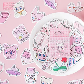 46 Sheets / Box Pink Cute League Boxed Scrapbook Label Korea Diary Decoration Diy Learning Stationery Office Sealing Stickers
46 Sheets / Box Pink Cute League Boxed Scrapbook Label Korea Diary Decoration Diy Learning Stationery Office Sealing Stickers