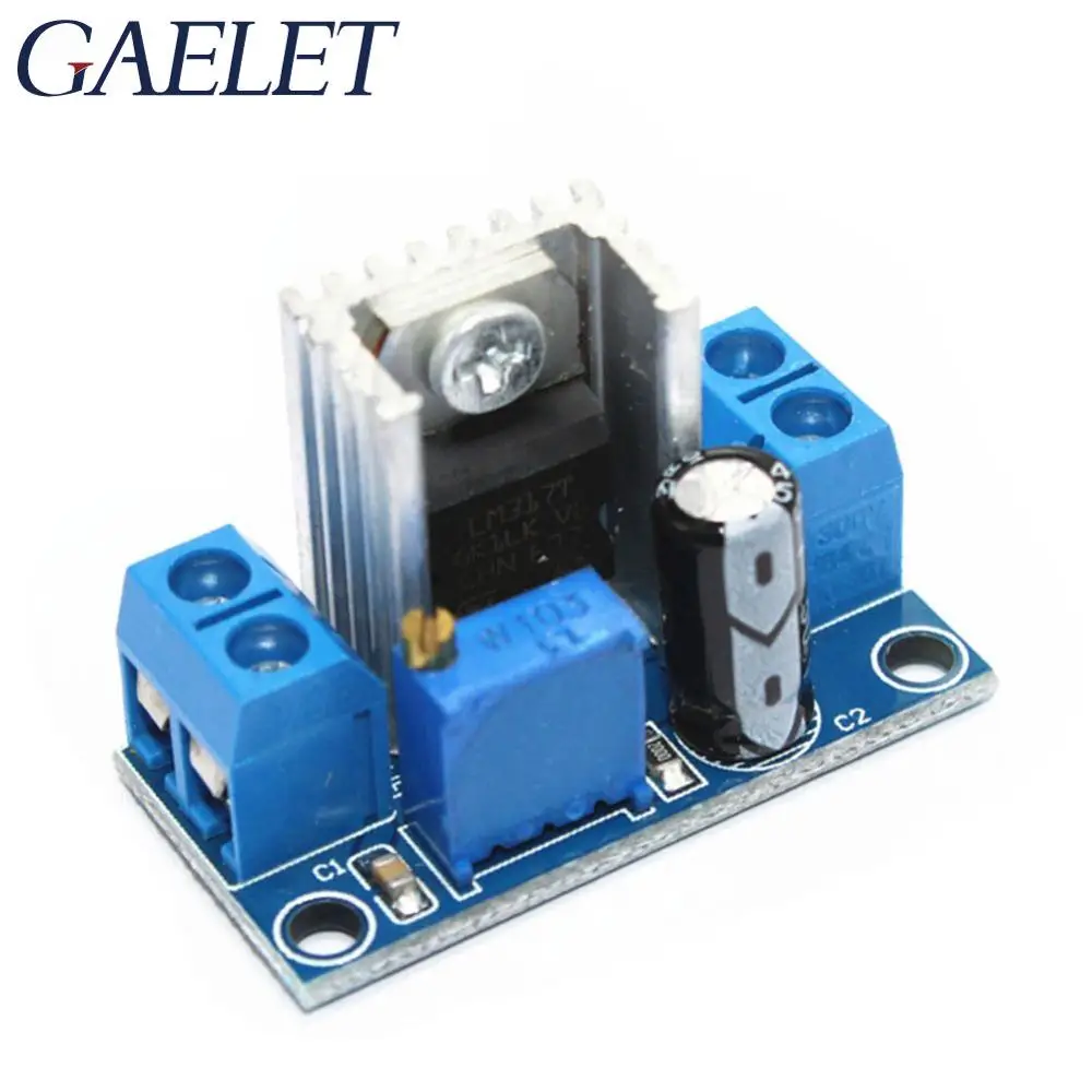 Adjustable LM317 Voltage Linear Regulator Power Supply LM317 DC-DC 4.2-40V To 1.2-37V Step Down Buck Converter Board Module ZK30
Adjustable LM317 Voltage Linear Regulator Power Supply LM317 DC-DC 4.2-40V To 1.2-37V Step Down Buck Converter Board Module ZK30