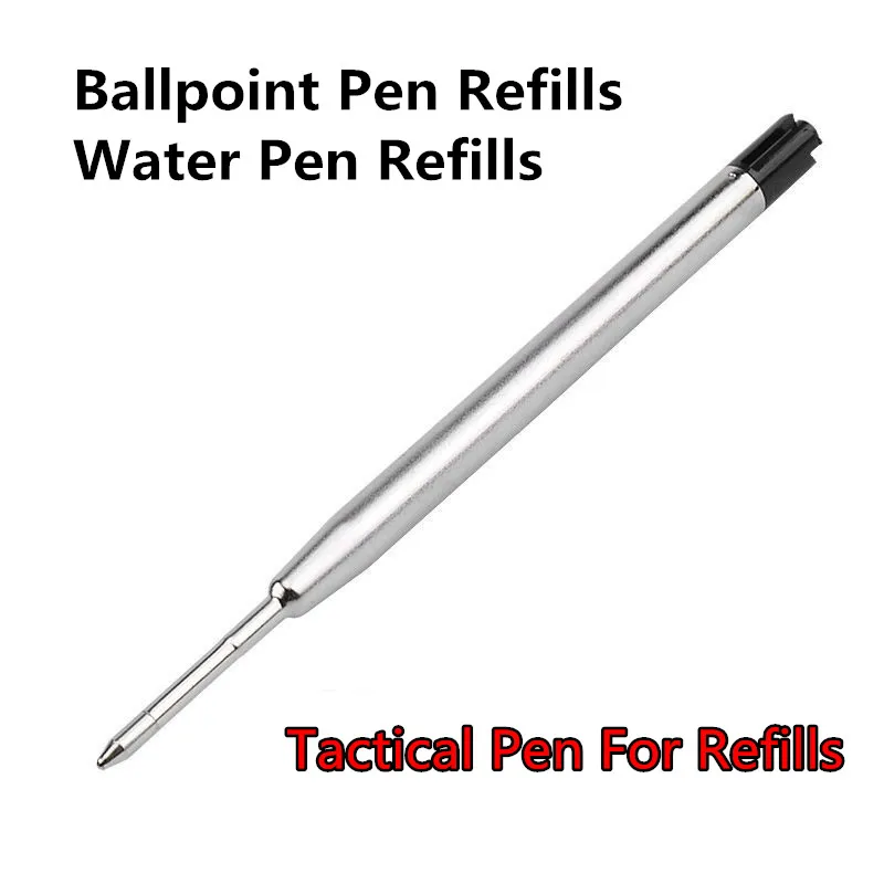 EDC Ballpoint Pen Refill Outdoor Tactical Defense Reflex Neutral Water Core Metal - Based | Спорт и развлечения
