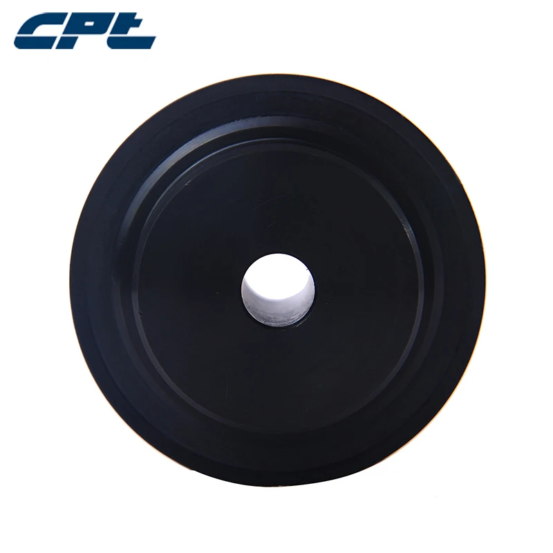 CPT HTD 5M Timing Pulley, 5mm Pitch, 36 Teeth, 15 mm wide Belts, plain bore Black oxide 36-5M-15
CPT HTD 5M Timing Pulley, 5mm Pitch, 36 Teeth, 15 mm wide Belts, plain bore Black oxide 36-5M-15