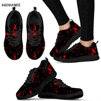 INSTANTARTS Red Blood Splashes Pattern Women Running Shoes Outdoor Athletic Female Summer Sports Shoes Lace Up Light Sneakers
INSTANTARTS Red Blood Splashes Pattern Women Running Shoes Outdoor Athletic Female Summer Sports Shoes Lace Up Light Sneakers