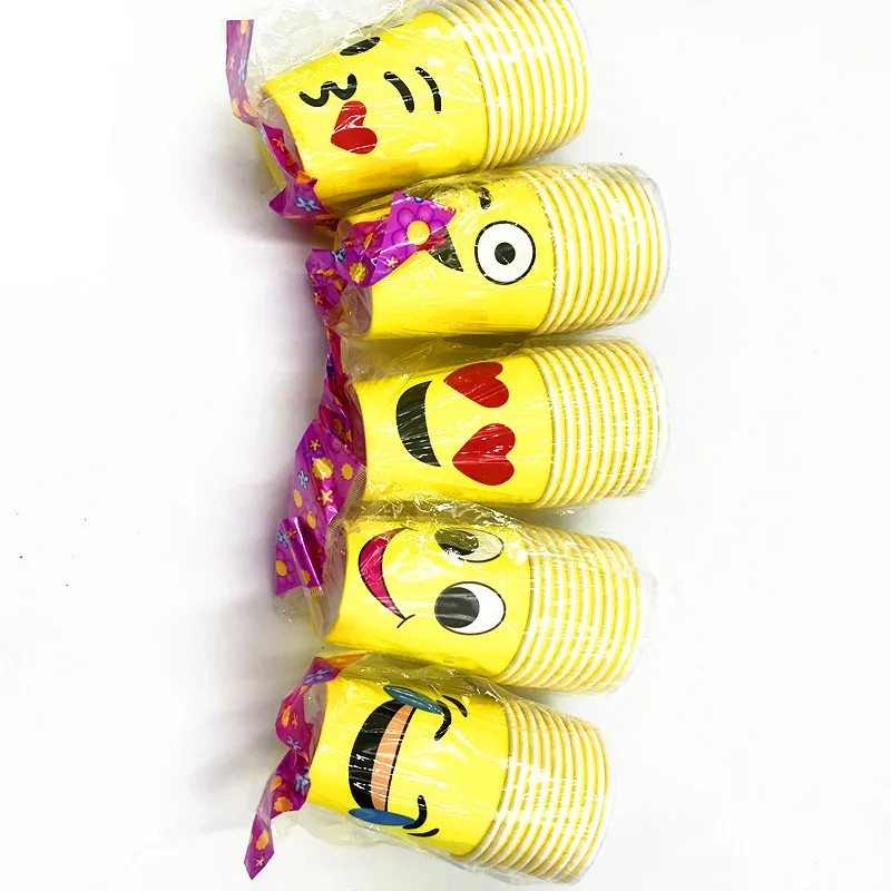 10PCS/LOT SINGLE EMOJI PAPER CUP BABY SHOWER BIRTHDAY PARTY DECORATION SINGLE EMOJI THEME DISPOSABLE CUPS EMOJI CUPS GLASS
10PCS/LOT SINGLE EMOJI PAPER CUP BABY SHOWER BIRTHDAY PARTY DECORATION SINGLE EMOJI THEME DISPOSABLE CUPS EMOJI CUPS GLASS