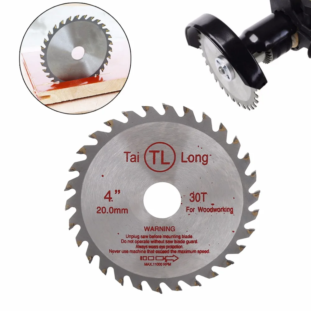 2018 Circular Sawing Blade Wood Cutting Round Discs Sawing Cutter Tools 4 inch 30T
2018 Circular Sawing Blade Wood Cutting Round Discs Sawing Cutter Tools 4 inch 30T