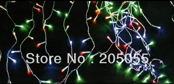 3.5M 96LED Icicle Christmas curtain Light Wedding Xmas Party Snowing string light with female/male tail splice EU 220V-Colorful
3.5M 96LED Icicle Christmas curtain Light Wedding Xmas Party Snowing string light with female/male tail splice EU 220V-Colorful