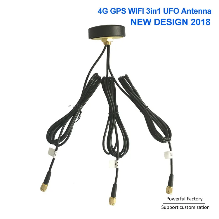 Новая антенна оптом винтовое крепление 3 в 1 комбинированная GPS LTE/4G wifi Mimo с SMA шт. |