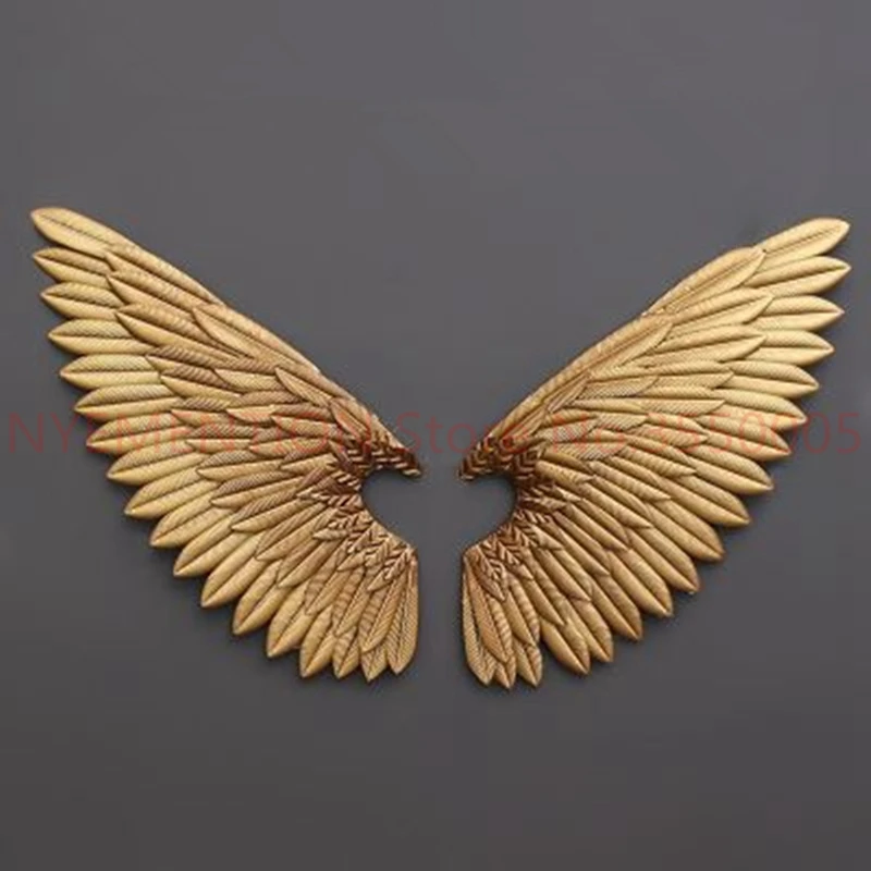 Arrival Creative Abstract Retro Wing Wall Sculpture Decoration Figurine Decorative Metal Statue TV Background Xmas Gift 1pair
Arrival Creative Abstract Retro Wing Wall Sculpture Decoration Figurine Decorative Metal Statue TV Background Xmas Gift 1pair