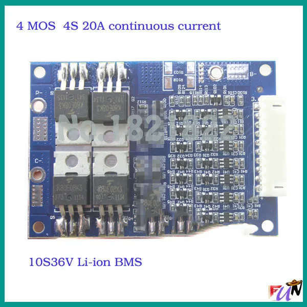 4S 20A 16.8V TO 10S 36V BMS PCM li-ion battery protection board FOR 18650 103450 17500 16670 lithium battery pack
4S 20A 16.8V TO 10S 36V BMS PCM li-ion battery protection board FOR 18650 103450 17500 16670 lithium battery pack