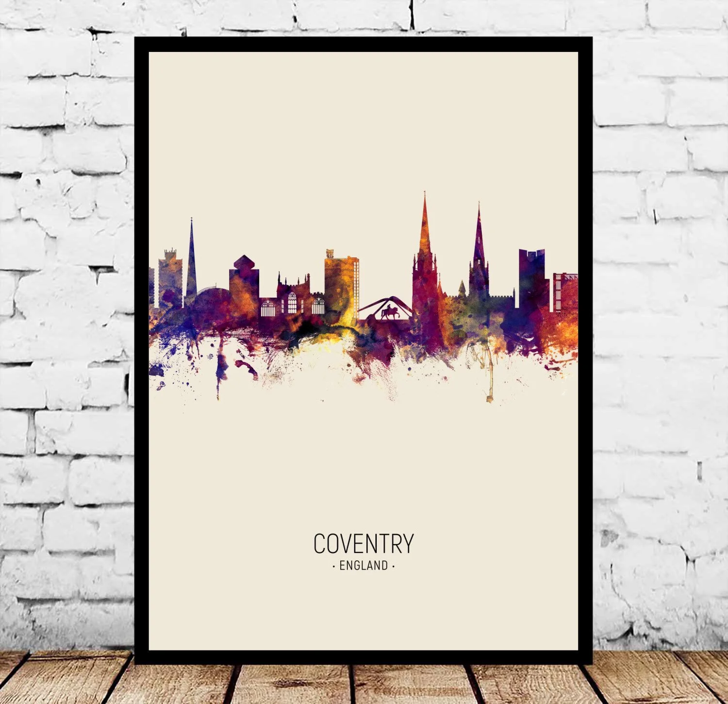 Coventry Derby Durham Exeter Gloucester Leeds Leicester Liverpool London Manchester England Vintage City Poster
Coventry Derby Durham Exeter Gloucester Leeds Leicester Liverpool London Manchester England Vintage City Poster